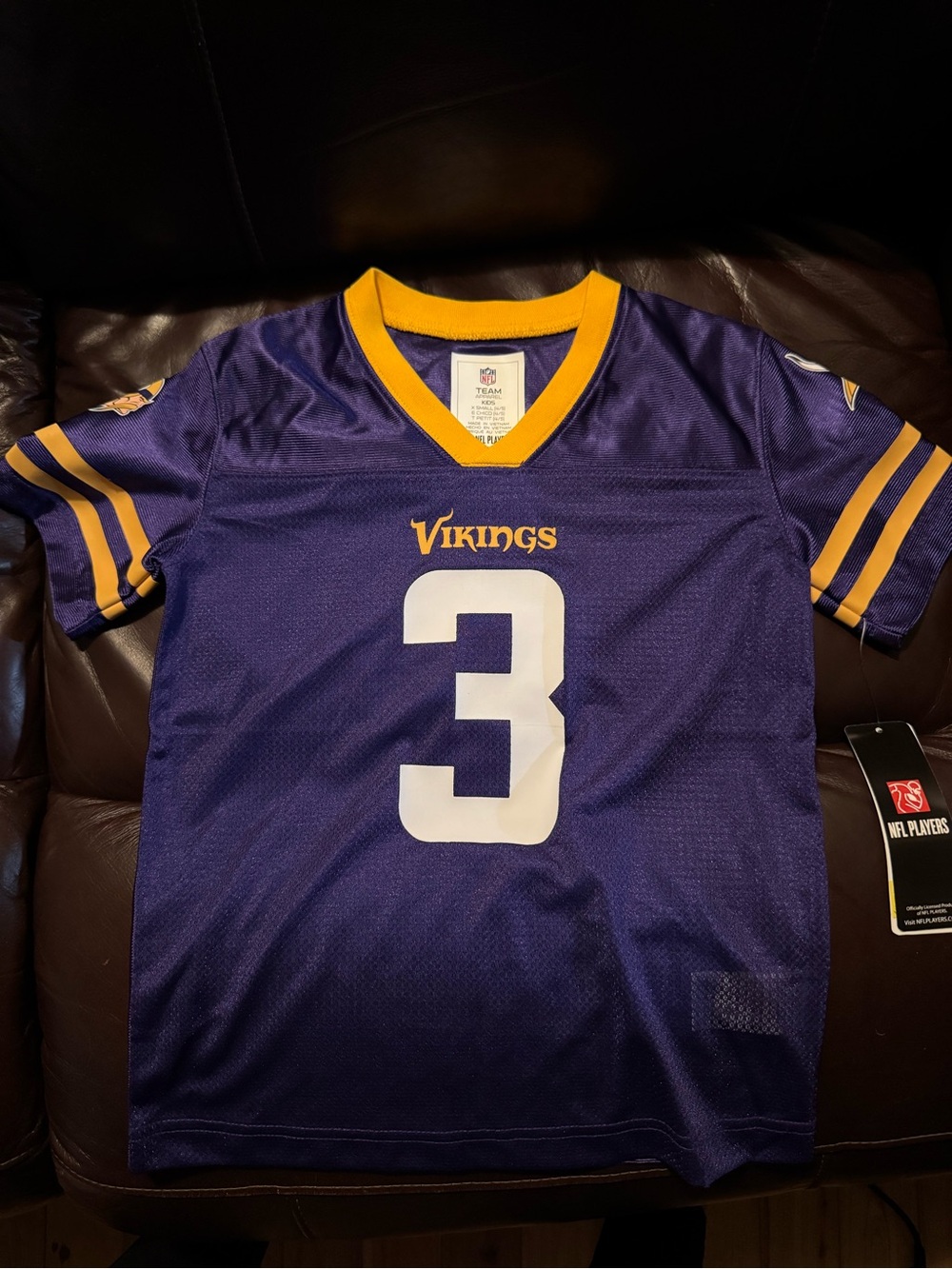 Minnesota Vikings #3 Jordan Addison  Football Jersey